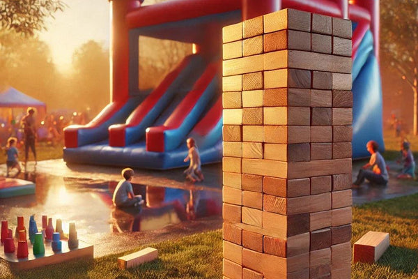 Jeux en Bois vs Jeux Gonflables : Le Guide Ultime pour Choisir l'Animation Parfaite pour Votre Événement