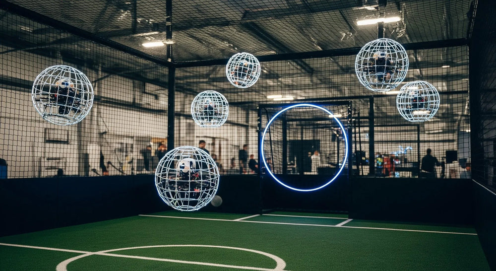 Animation Drone Soccer - Splenderra